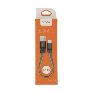 کابل تبدیل USB به MICROUSB نواکس مدل L116 طول 0.25 متر
